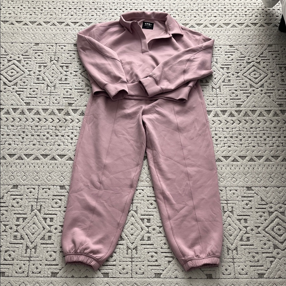 Abercrombie YPB sweatshirt and sweatpants set